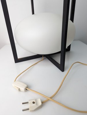 Oval Metal Cube Lamp, 1970s-JJT-1326336