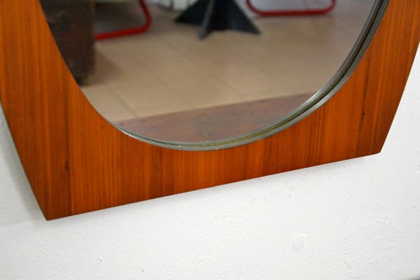 Oval Mirror from La Permanente Mobili Cantù, 1960s-QZZ-638982