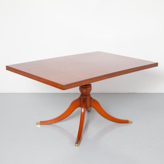 Oval Rectangle Mahogany Table from Heldense