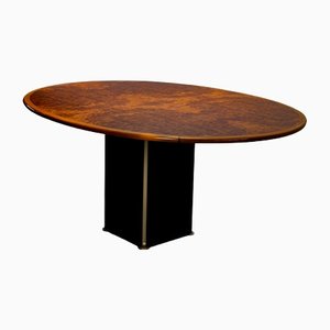 Oval-Shape Artona Dining Table in Wood by Afra & Tobia Scarpa for Maxalto, 1970s-IVC-1286465