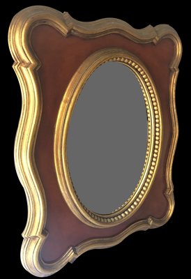 Oval Shaped Mirror, 1950s-DUA-2021690