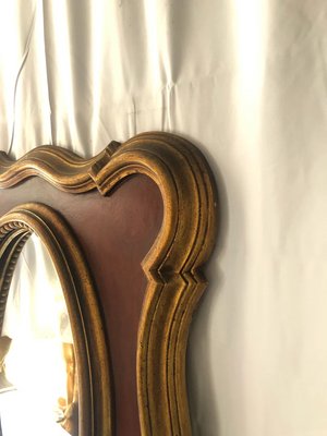 Oval Shaped Mirror, 1950s-DUA-2021690