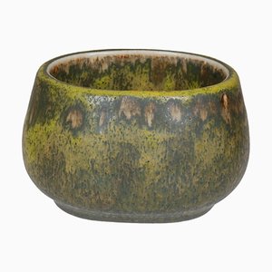 Oval Stoneware Bowl by Nils Thorsson-MTD-1399870