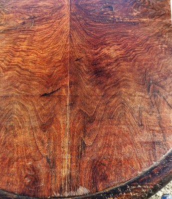 Oval Table with Furred Top, Sculpted and Turned Legs, 1890s-RAQ-2033377