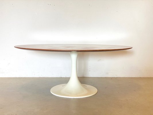 Oval Tulip Coffee Table in the Style of Eero Saarinen, 1960s-NPC-1309703