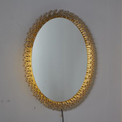 Oval Wall Mirror, 1950s-CI-878523