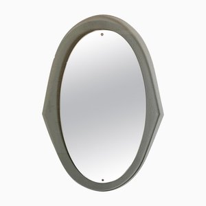 Oval Wall Mirror from Cristal Arte, Italy, 1960s-LYQ-1171480