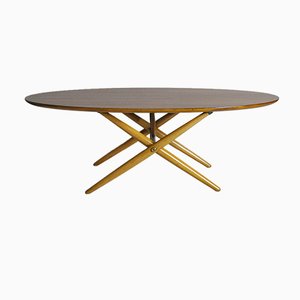 Ovalette Coffee Table by Ilmari Tapiovaara for Artek, 1950s-JQO-1016621