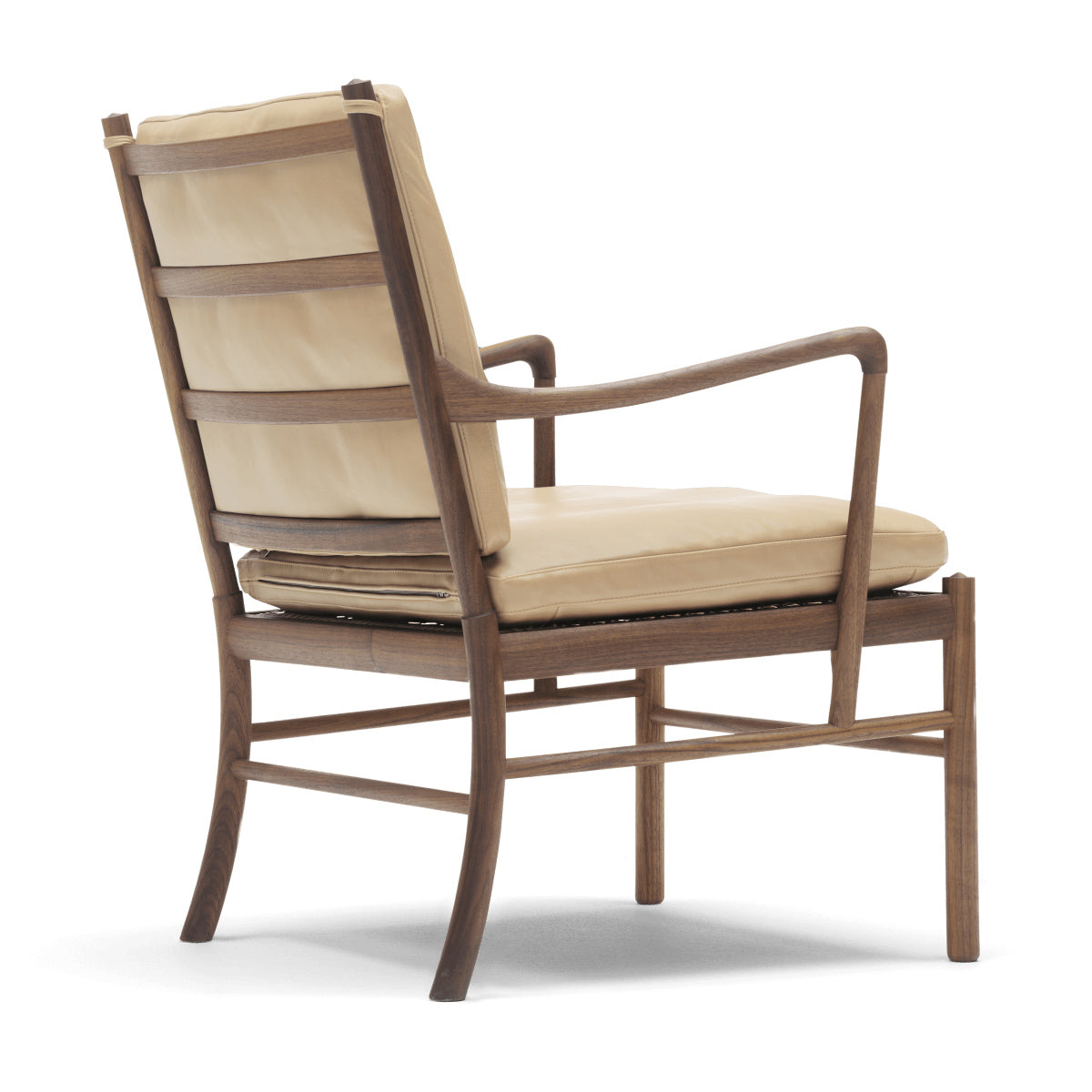 OW149 | Colonial Chair by Carl Hansen & Søn #Walnut/Oiled/Leather | Sif | 90