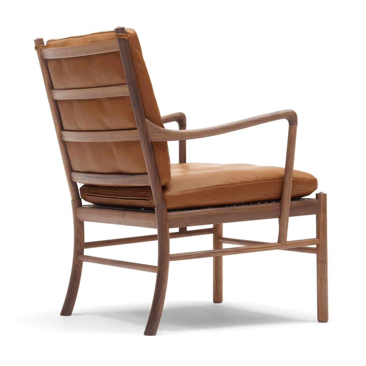 OW149 | Colonial Chair by Carl Hansen & Søn #Walnut/Oiled/Leather | Thor | 307