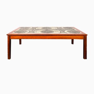 Ox-Art 36 Coffee Table in Rosewood and Ceramic-HLV-2033126