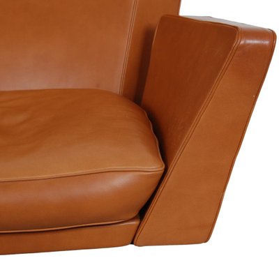 Ox Lounge Chair in Cognac Leather by Arne Jacobsen-MTD-1731315