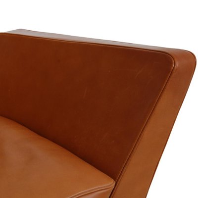 Ox Lounge Chair in Cognac Leather by Arne Jacobsen-MTD-1731315