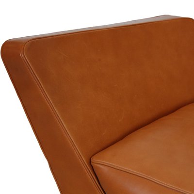 Ox Lounge Chair in Cognac Leather by Arne Jacobsen-MTD-1731315