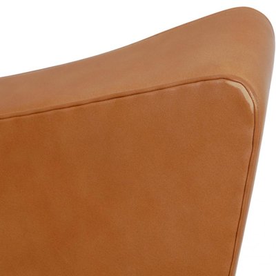 Ox Lounge Chair in Cognac Leather by Arne Jacobsen-MTD-1731315