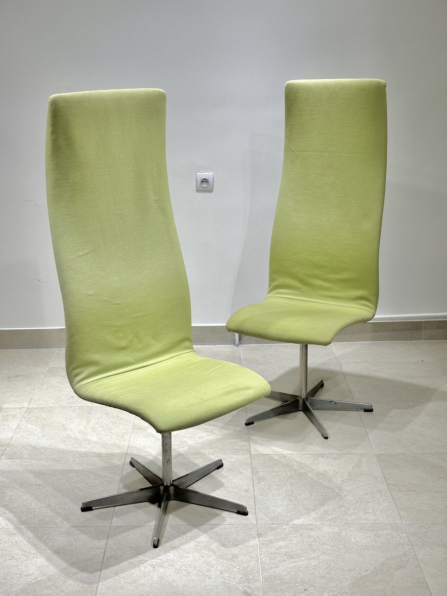 Oxford Chairs of Arne Jacobsen, Set of 6