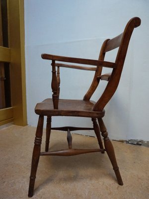 Oxford Windsor Bow Bar Back Chairs, 1850s, Set of 5-EA-1777182