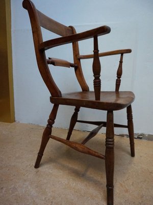 Oxford Windsor Bow Bar Back Chairs, 1850s, Set of 5-EA-1777182