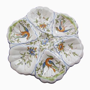 Oyster Plate from Moustiers Model, 1970s-RDN-1733676