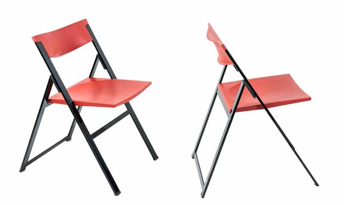 P08 Folding Chairs by Justus Kolberg, 1991, Set of 2-ZCI-1163141