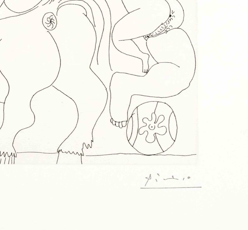 Pablo Picasso, 16 Mai 1970, Etching, 1970s