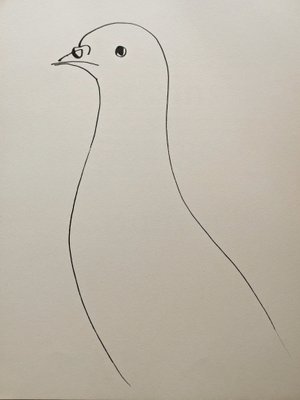 Pablo Picasso, Bird, Original Lithograph, 1957-NRC-1787712