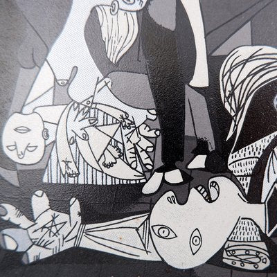 Pablo Picasso Guernica Spain Ceramic Hanging Wall Tile, 1998-NYF-2018891