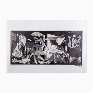 Pablo Picasso Guernica Spain Ceramic Hanging Wall Tile, 1998-NYF-2018891