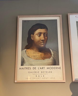 Pablo Picasso Maitre de l'Art Moderne Beyeler Gallery Poster-TEP-1288624