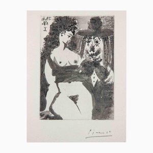 Pablo Picasso, Personnages no. 49, Etching, 1968-ZCI-2035124