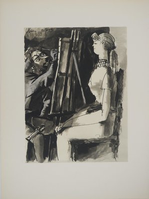 Pablo Picasso, The Artist's Muse, Lithograph-KHH-2039260