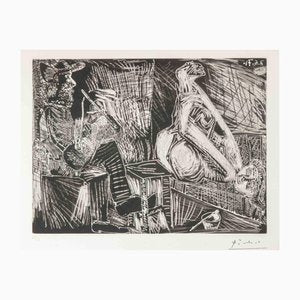 Pablo Picasso, The Painter and the Model, Etching, 1971-ZCI-2032679