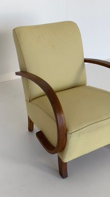 Padded Armrest Chair by Jindřich Halabala, 1950-RUC-1424575