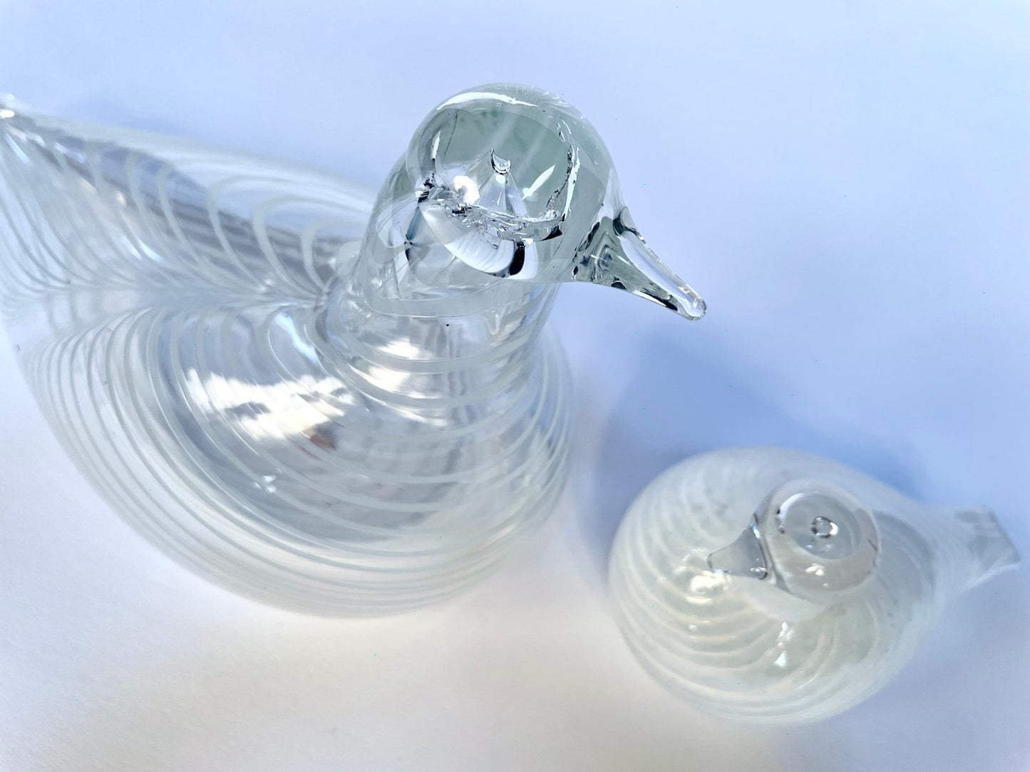 Pälvipyy Mouth-Blown Glass Art Bird Figure by Oiva Toikka for Iittala, Finland, 1990s