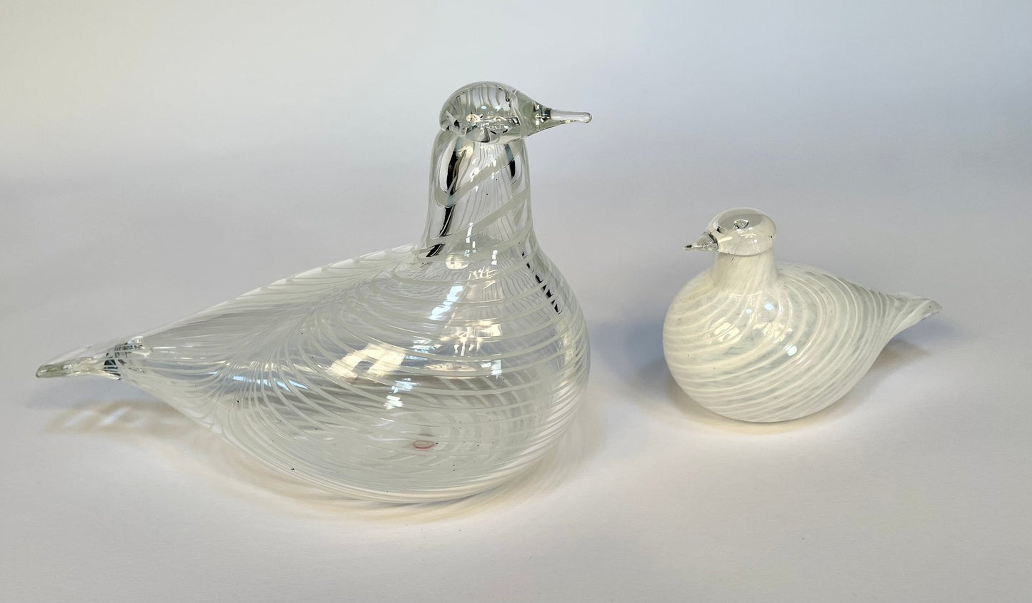 Pälvipyy Mouth-Blown Glass Art Bird Figure by Oiva Toikka for Iittala, Finland, 1990s