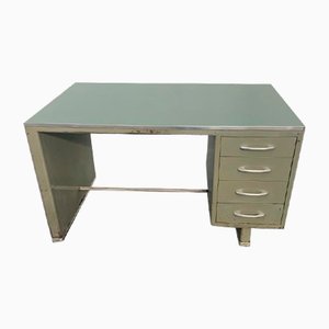 Painted Aluminium Desk with Laminate Top from Carlotti, 1950s-IJR-885039