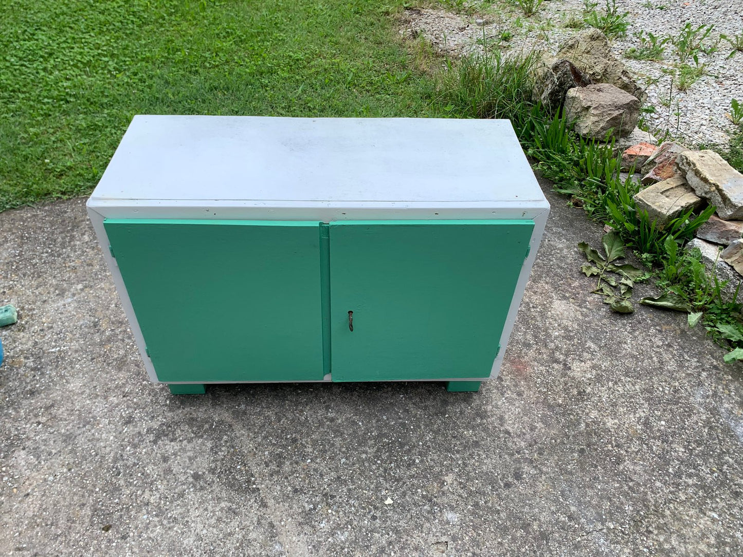 Painted Cabinet, 1950s