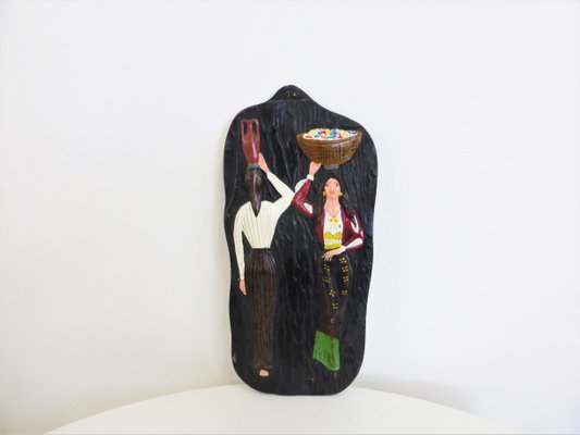 Painted Ceramic Figure, 1970s-KNM-946574