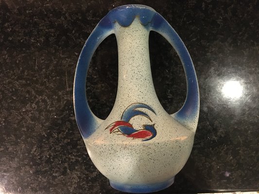 Painted Clay 730 Vase, 1970s-WQQ-1091788