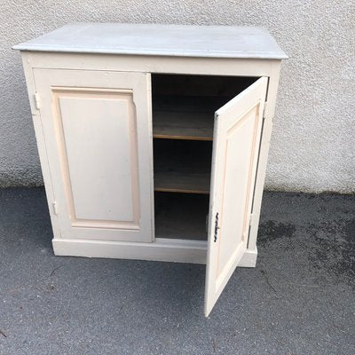 Painted Fir Cabinet, 1950s-SDV-754264