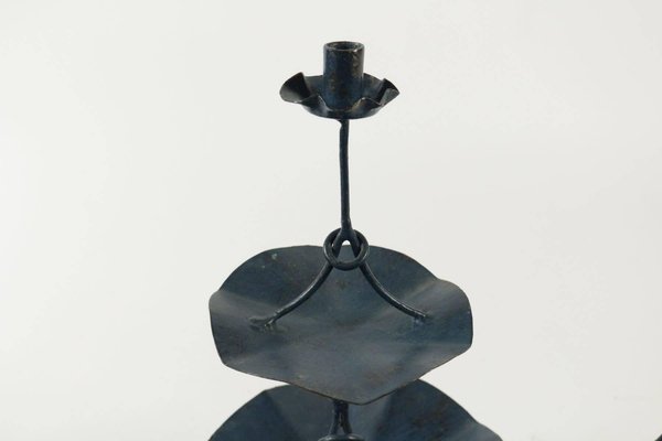 Painted Metal 3-Arm Candelabra, 1960s-WFS-744753