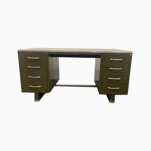 Painted Metal Desk with Laminate Top from Carlotti, 1950s-IJR-885674