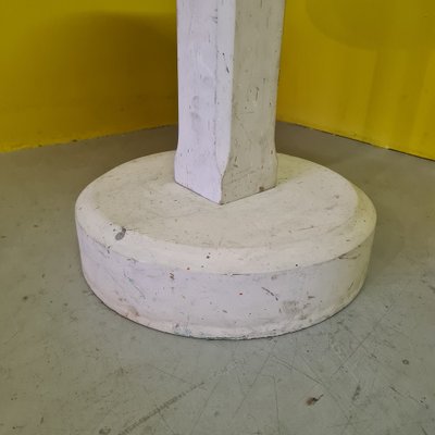 Painted Oak Side Table, 1950s-VHW-1820571