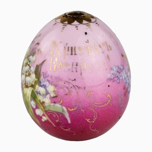 Painted Porcelain Easter Egg-WMV-1129472