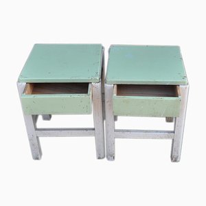 Painted Stools, 1940s, Set of 2-OXJ-679072