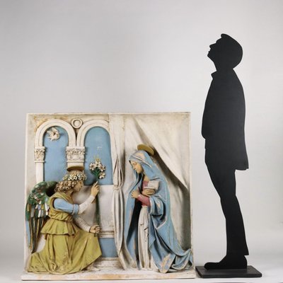 Painted Terracotta Annunciation-VMM-1252123