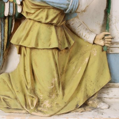 Painted Terracotta Annunciation-VMM-1252123