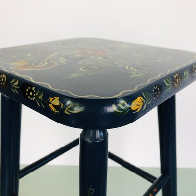 Painted Vintage Stool-LCQ-1241612