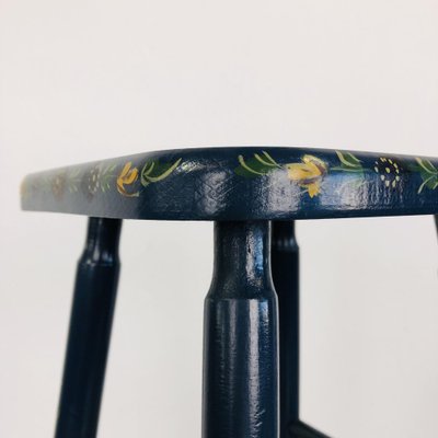 Painted Vintage Stool-LCQ-1241612