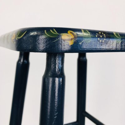 Painted Vintage Stool-LCQ-1241612